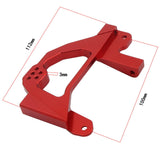 Maxbell 2Pcs RC Car Front Shock Towers Brackets Accessories for Axial SCX6 DIY Accs Red