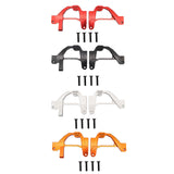 Maxbell 2Pcs RC Car Front Shock Towers Brackets Accessories for Axial SCX6 DIY Accs Red