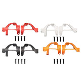 Maxbell 2Pcs RC Car Front Shock Towers Brackets Accessories for Axial SCX6 DIY Accs Red