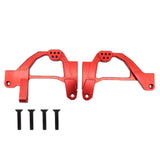 Maxbell 2Pcs RC Car Front Shock Towers Brackets Accessories for Axial SCX6 DIY Accs Red