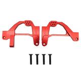 Maxbell 2Pcs RC Car Front Shock Towers Brackets Accessories for Axial SCX6 DIY Accs Red
