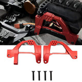 Maxbell 2Pcs RC Car Front Shock Towers Brackets Accessories for Axial SCX6 DIY Accs Red