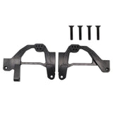 Maxbell 2Pcs RC Car Front Shock Towers Brackets Accessories for Axial SCX6 DIY Accs Black