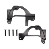 Maxbell 2Pcs RC Car Front Shock Towers Brackets Accessories for Axial SCX6 DIY Accs Black