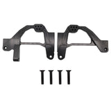 Maxbell 2Pcs RC Car Front Shock Towers Brackets Accessories for Axial SCX6 DIY Accs Black