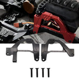 Maxbell 2Pcs RC Car Front Shock Towers Brackets Accessories for Axial SCX6 DIY Accs Black
