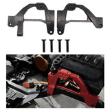 Maxbell 2Pcs RC Car Front Shock Towers Brackets Accessories for Axial SCX6 DIY Accs Black
