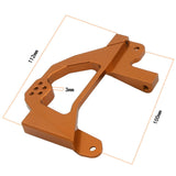 Maxbell 2Pcs RC Car Front Shock Towers Brackets Accessories for Axial SCX6 DIY Accs Orange