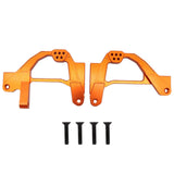 Maxbell 2Pcs RC Car Front Shock Towers Brackets Accessories for Axial SCX6 DIY Accs Orange