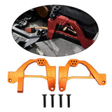 Maxbell 2Pcs RC Car Front Shock Towers Brackets Accessories for Axial SCX6 DIY Accs Orange