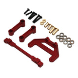 Maxbell Steering Components 1/8 Truck Buggy Vehicles Model Crawler for km Tank 300 Red