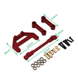 Maxbell Steering Components 1/8 Truck Buggy Vehicles Model Crawler for km Tank 300 Red
