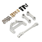Maxbell Steering Components 1/8 Truck Buggy Vehicles Model Crawler for km Tank 300 Silver