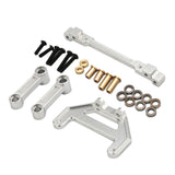Maxbell Steering Components 1/8 Truck Buggy Vehicles Model Crawler for km Tank 300 Silver
