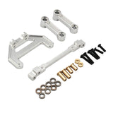Maxbell Steering Components 1/8 Truck Buggy Vehicles Model Crawler for km Tank 300 Silver