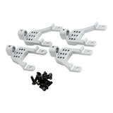 Maxbell 4pcs RC Metal Shock Absorber Bracket for MN86KS 1/12 Truck Accessories silver