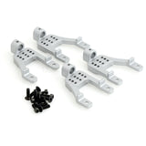 Maxbell 4pcs RC Metal Shock Absorber Bracket for MN86KS 1/12 Truck Accessories silver