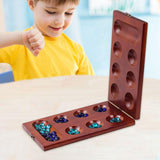 Maxbell African Mancala Board Game, Educational Math Skills Learning for Travel Teen