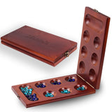 Maxbell African Mancala Board Game, Educational Math Skills Learning for Travel Teen