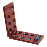 Maxbell African Mancala Board Game, Educational Math Skills Learning for Travel Teen