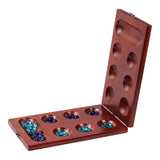 Maxbell African Mancala Board Game, Educational Math Skills Learning for Travel Teen
