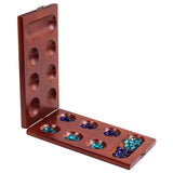 Maxbell African Mancala Board Game, Educational Math Skills Learning for Travel Teen