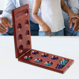 Maxbell African Mancala Board Game, Educational Math Skills Learning for Travel Teen