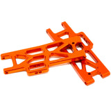 Maxbell Metal Upper Lower Swing Arm Set 1/16 Spare for Wltoys Accessories Trucks orange