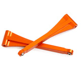 Maxbell Metal Upper Lower Swing Arm Set 1/16 Spare for Wltoys Accessories Trucks orange