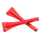 Maxbell Metal Upper Lower Swing Arm Set 1/16 Spare for Wltoys Accessories Trucks red