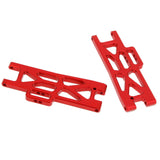 Maxbell Metal Upper Lower Swing Arm Set 1/16 Spare for Wltoys Accessories Trucks red