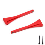 Maxbell Metal Upper Lower Swing Arm Set 1/16 Spare for Wltoys Accessories Trucks red