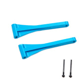 Maxbell Metal Upper Lower Swing Arm Set 1/16 Spare for Wltoys Accessories Trucks blue