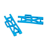 Maxbell Metal Upper Lower Swing Arm Set 1/16 Spare for Wltoys Accessories Trucks blue