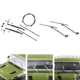 Maxbell Windscreen Windshield Wiper for Axial SCX6 1/6 Scale RC Crawler Car Accs Silver