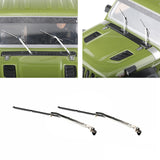Maxbell Windscreen Windshield Wiper for Axial SCX6 1/6 Scale RC Crawler Car Accs Silver