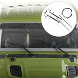Maxbell Windscreen Windshield Wiper for Axial SCX6 1/6 Scale RC Crawler Car Accs Black