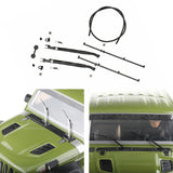 Maxbell Windscreen Windshield Wiper for Axial SCX6 1/6 Scale RC Crawler Car Accs Black
