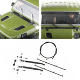 Maxbell Windscreen Windshield Wiper for Axial SCX6 1/6 Scale RC Crawler Car Accs Black