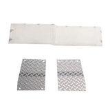 Maxbell A-Pillar Side Angle Anti-Scratch Cover for Axial SCX6 RC Hobby Model Car Silver