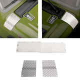 Maxbell A-Pillar Side Angle Anti-Scratch Cover for Axial SCX6 RC Hobby Model Car Silver