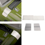 Maxbell A-Pillar Side Angle Anti-Scratch Cover for Axial SCX6 RC Hobby Model Car Silver