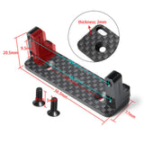 Maxbell Carbon Fiber Servo Mount for Wraith RR10 90048 1:10 Scale RC Crawler Parts