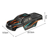 Maxbell Plastic RC Car Shell for Hbx 16889 16889A 1:16 RC Model Car Accessories