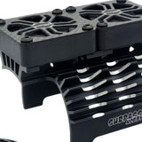 Maxbell 55/56/58mm RC Brushless Motor Fan 16000 RPM Heat Sinks for 1/5 RC Car Black