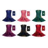 Maxbell Tarot Tablecloth Table Cover 25.5x25.5 inch Square for Witchcraft Supplies purple