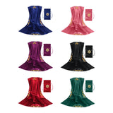 Maxbell Tarot Tablecloth Table Cover 25.5x25.5 inch Square for Witchcraft Supplies purple