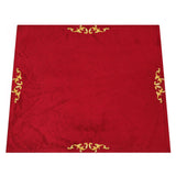 Maxbell Tarot Tablecloth Table Cover 25.5x25.5 inch Square for Witchcraft Supplies red