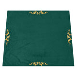Maxbell Tarot Tablecloth Table Cover 25.5x25.5 inch Square for Witchcraft Supplies green