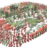 Maxbell Simulation Army Toy Blockhouse Rocket Desk Decor for Boys Children Gifts